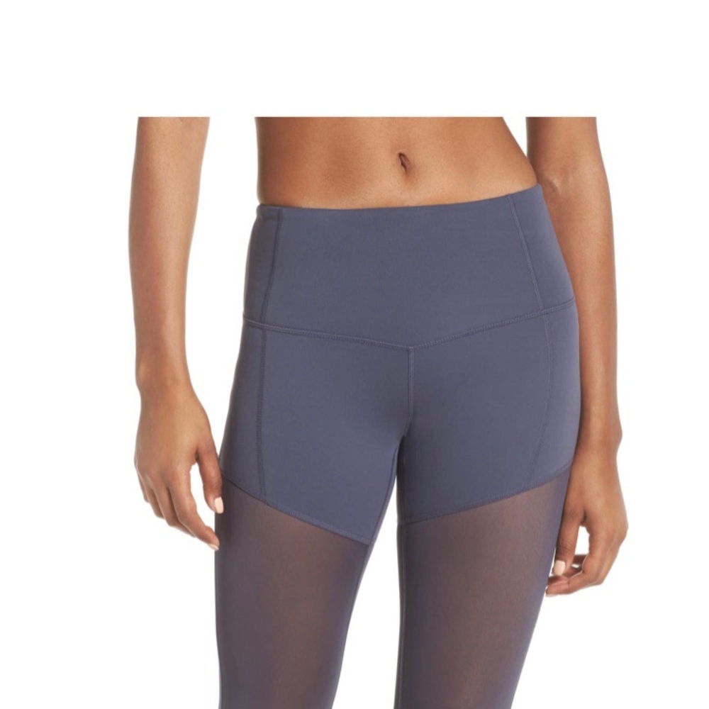 COPY - Zella  Legging Sheer mesh From the Thigh down.